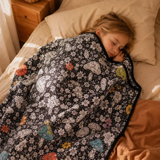 coloring blanket for adults with markers