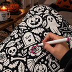 coloring blanket for adults with markers